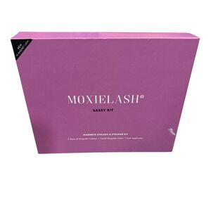MoxieLash Sassy Magnetic Eyelash & Eyeliner Kit 3 Lash Set Sealed